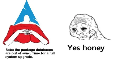 Babe the Package Databases Are Out of Sync