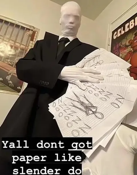 Slender Man Has Paper