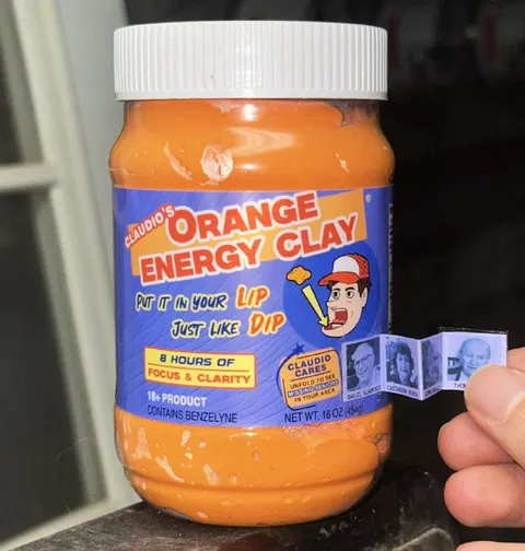 Orange Energy Clay