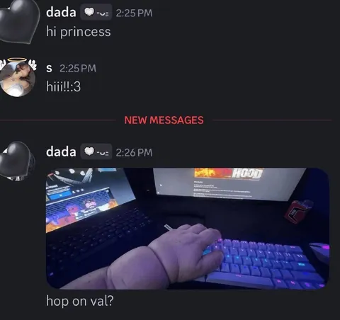 hop on val?
