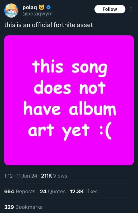 Official Fortnite Asset Song