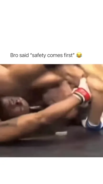 Safety Comes First MMA Fail