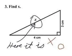 Wrong Answer to Find X