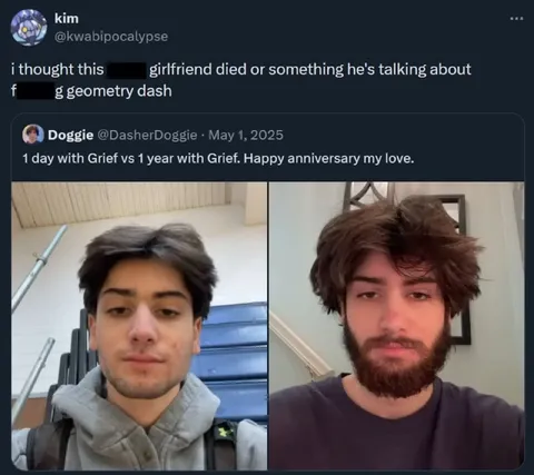One Day Versus One Year With Grief