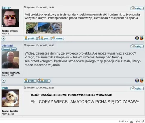 Amatorzy pchają się do zabawy