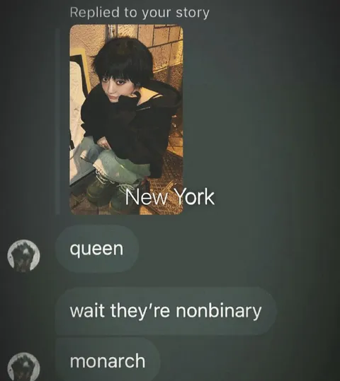 Wait They’re Nonbinary Monarch