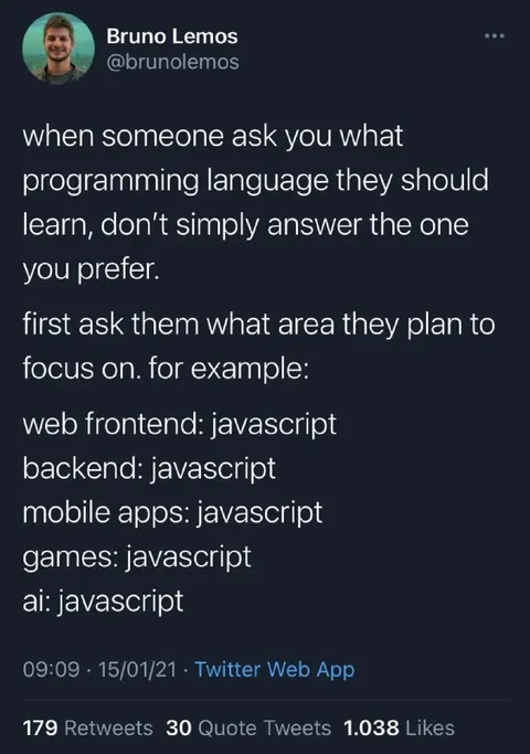JavaScript Is the Answer