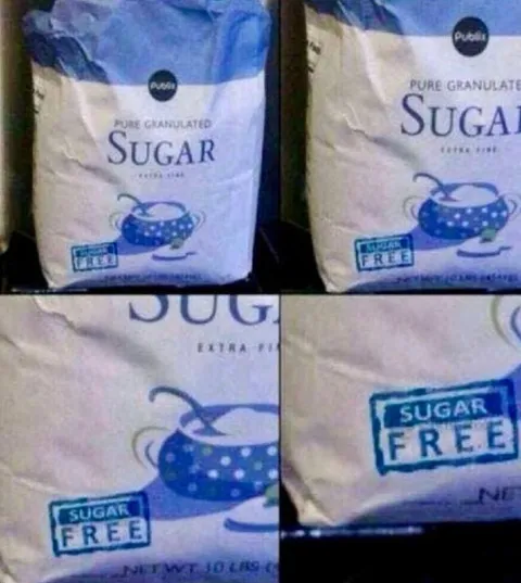 Sugar-Free Sugar Bag