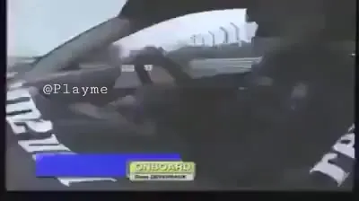 Race Car Driver Hits Rewind
