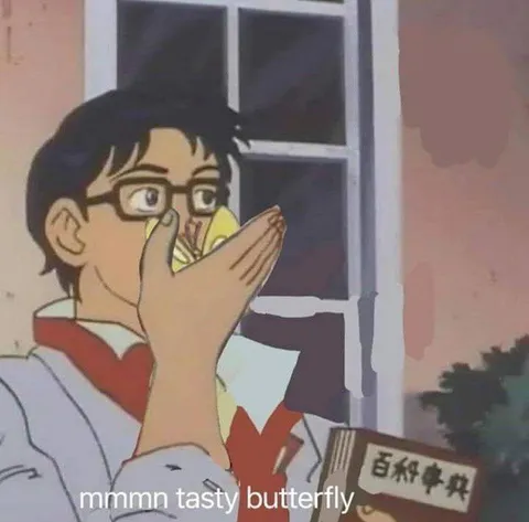Mmm Tasty Butterfly