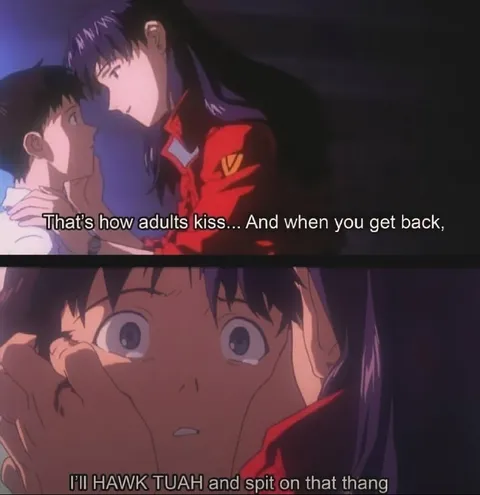 Adult Kiss Reaction