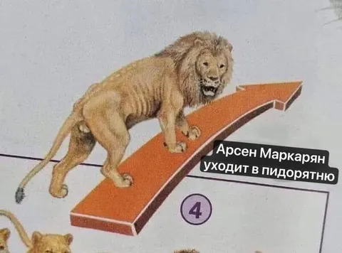 Арсен Маркарян уходит в пидоратню
