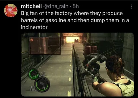 Gasoline Barrels Incinerator Factory