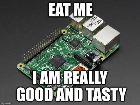 Raspberry Pi Says Eat Me