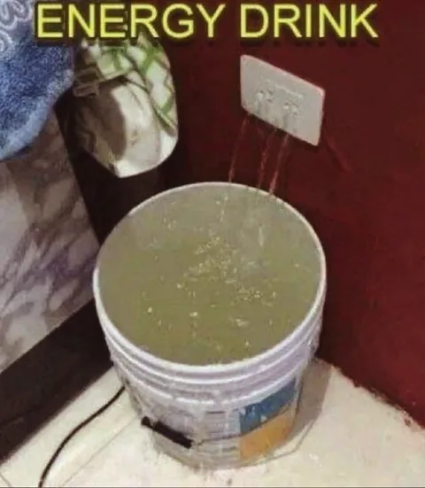 Bucket Energy Drink