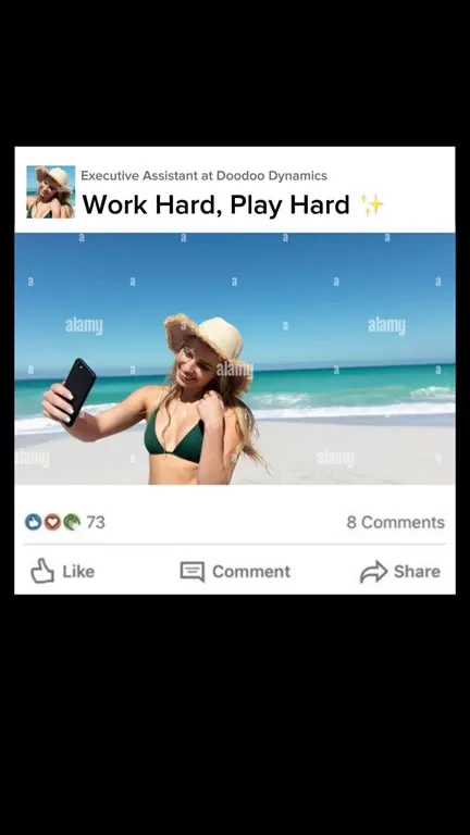 Going on LinkedIn be like