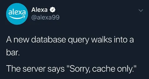 Database Query Walks Into a Bar