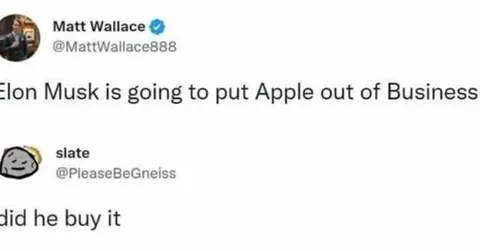 Elon Musk Buys Apple