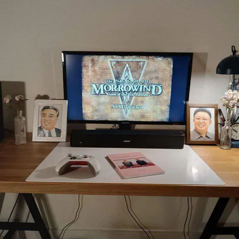 Kim Jong-un spielt Morrowind
