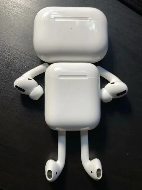 Человек из AirPods