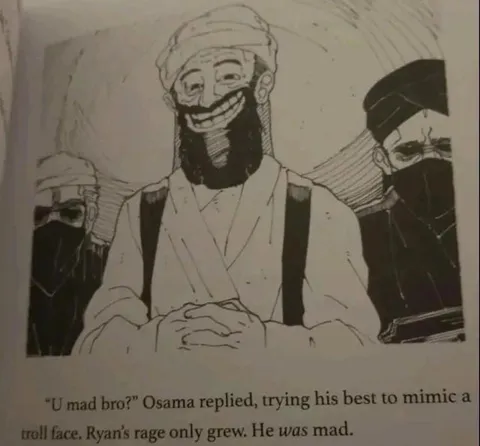 Osama Troll Face Makes Ryan Mad
