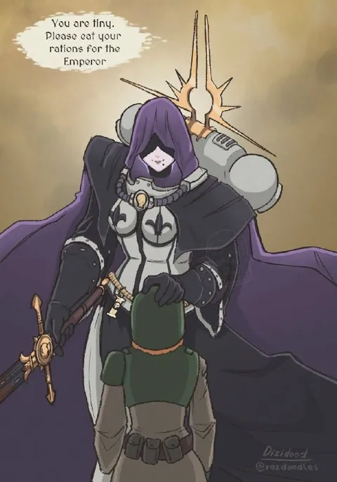 Please Eat Your Rations for the Emperor
