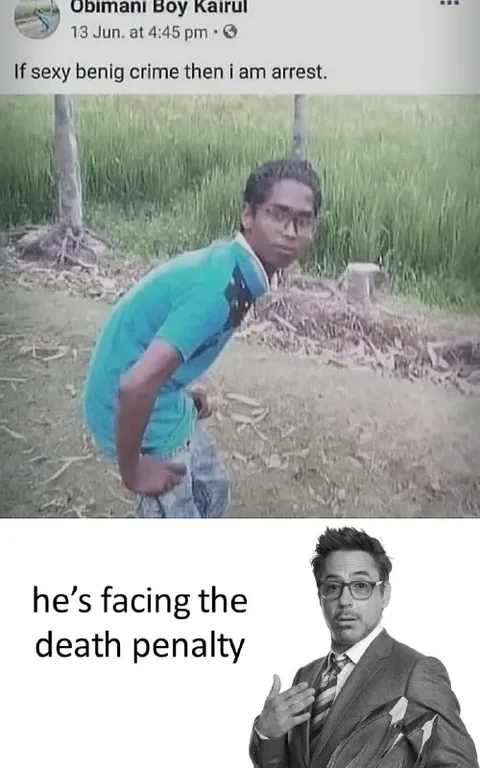 Sexy Benig Crime Arrest