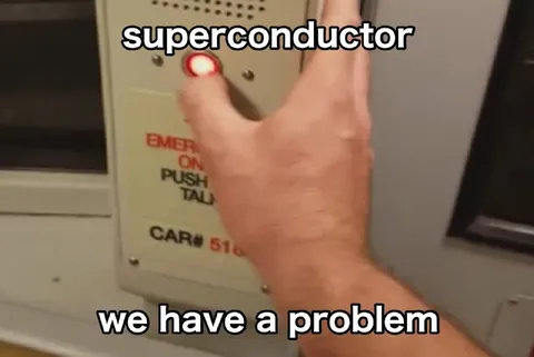 Superconductor Emergency Button