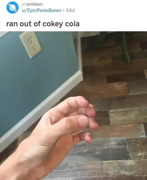 Ran Out of Cokey Cola