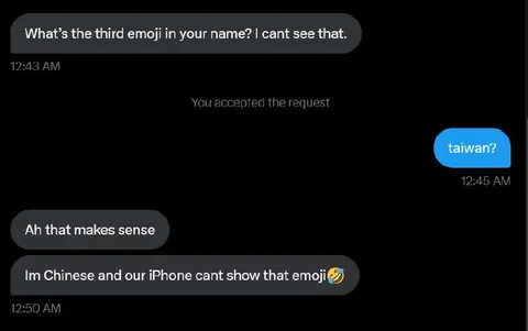 Third Emoji Taiwan Confusion