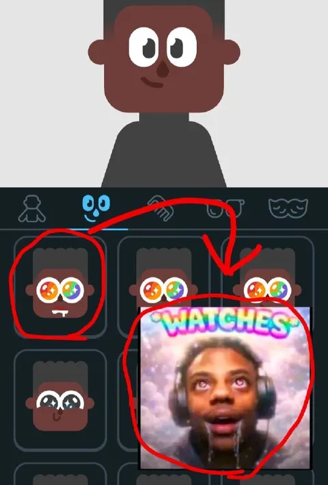 Watches the Reaction