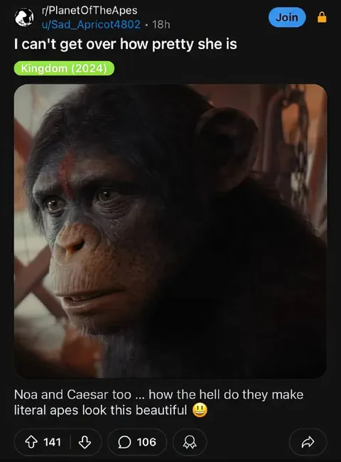 Pretty Apes in Kingdom