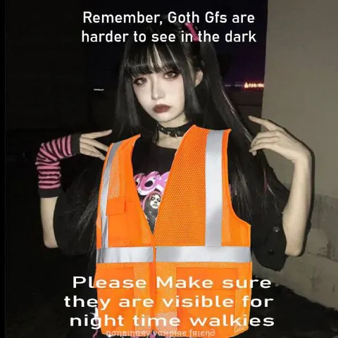 Goth Girl Night Visibility