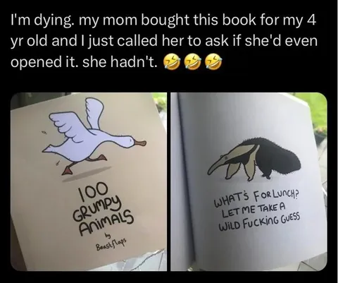 The Unopened Grumpy Animals Book