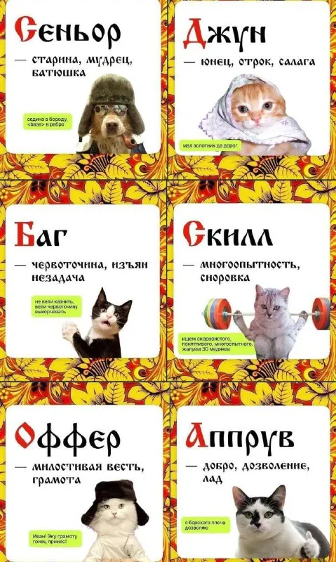 Словарь офисного древнерусского