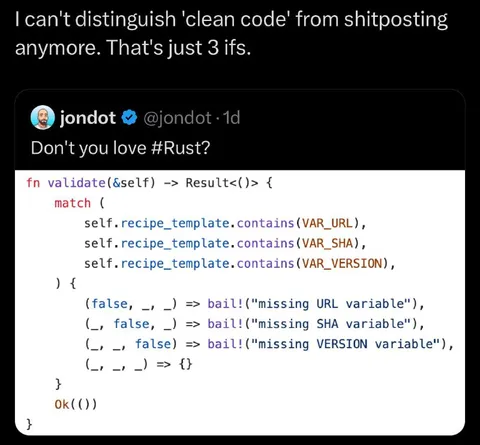 Clean Code or Shitposting