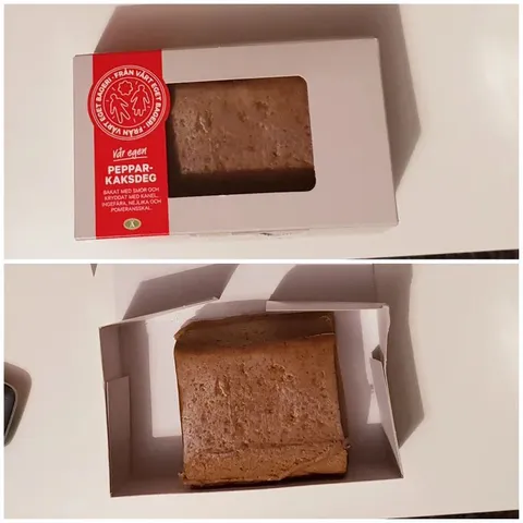 Pepparkaksdeg utan pepparkakor