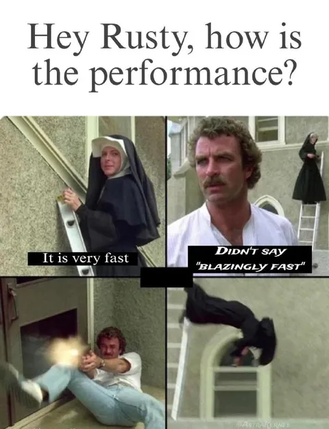 Blazingly Fast Performance