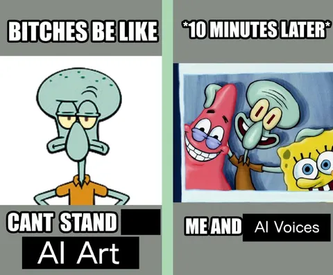 Bitches Be Like AI Art