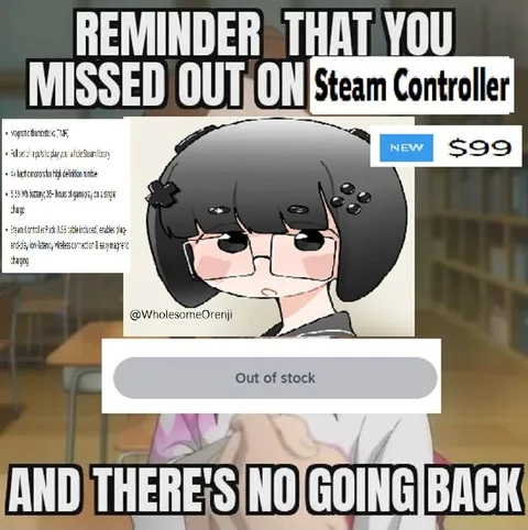 Steam Controller Out of Stock