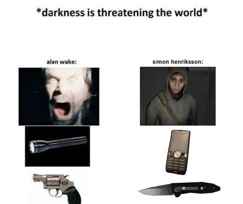 Alan Wake vs Simon Henriksson