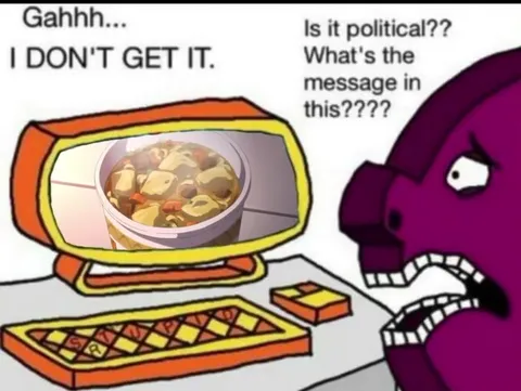 Is It Political Curry Noodles