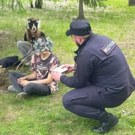 Народная дружина проверяет маски