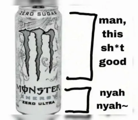 Monster Zero Sugar Catgirl Reaction