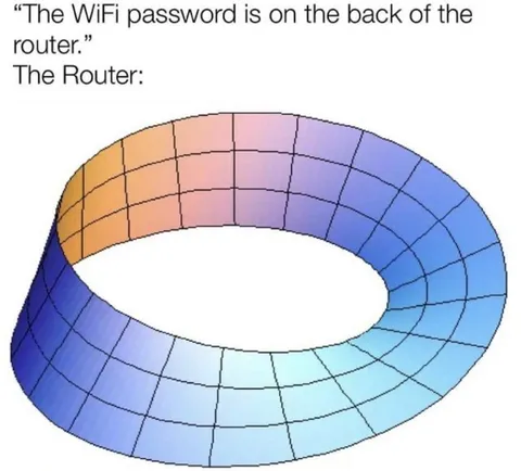 WiFi Password on the Router