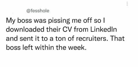 Boss Gets Sent to Recruiters