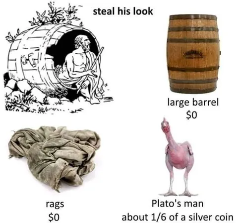 Steal Diogenes' Look