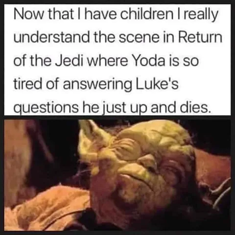 Yoda Dies From Luke's Questions