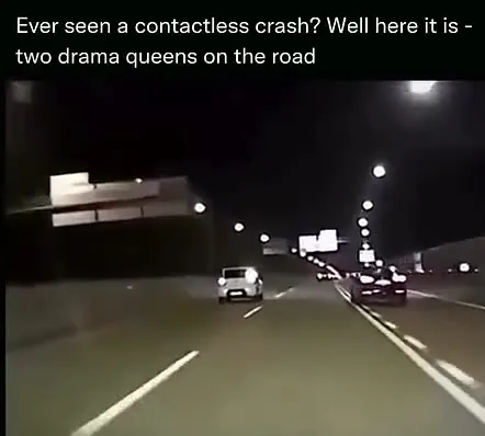 Contactless Crash on the Highway