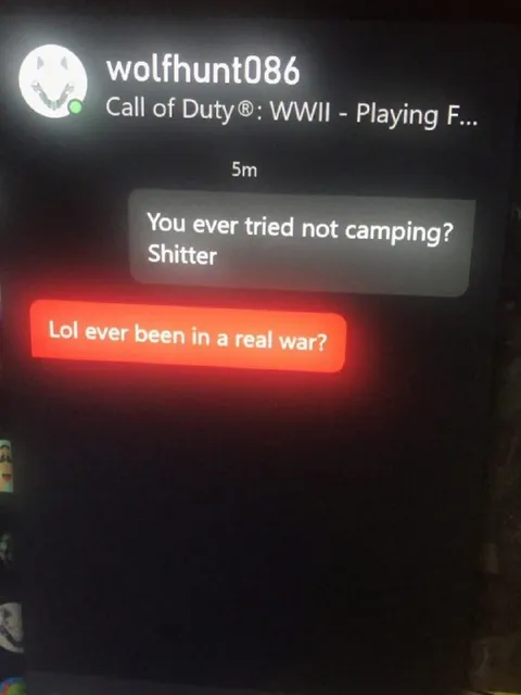 Camping Versus Real War